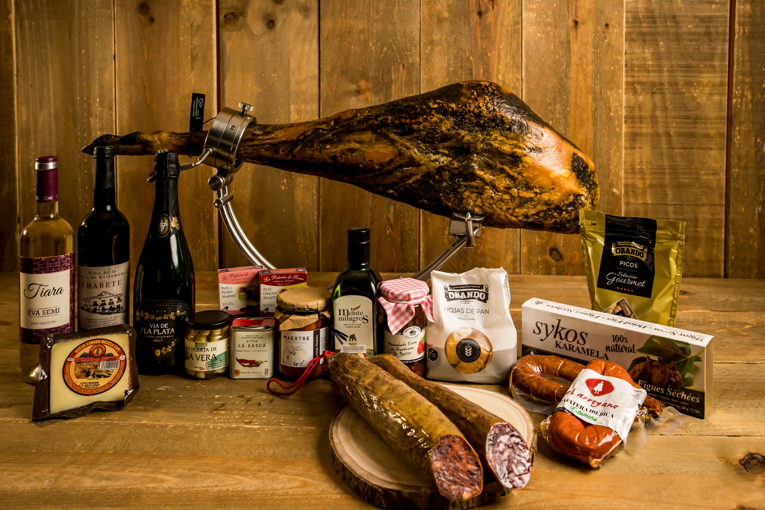 LOTE JAMÓN DE BELLOTA 100% IBÉRICO